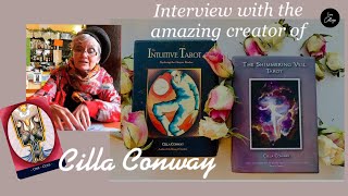 Interview with Cilla Conway  The Intuitive Tarot and The Shimmering Veil Tarot [upl. by Copeland]