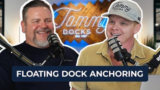 How to Anchor your Floating Dock  Dock Talk EP 7 [upl. by Lavinie]