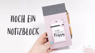 Noch ein Notizbuch  Notizblock selber machen [upl. by Enitsud]