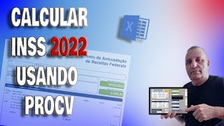 Como calcular INSS usando PROCV no excel 2022 [upl. by Vig]