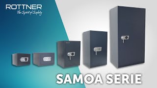 Rottner Samoa  Serie  Wertschutzschrank  durch die Sicherheitsstufe auch für Waffen geeignet DE [upl. by Artinahs]