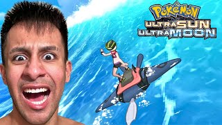 Pokemon Ultra Sun amp Moon  Walkthrough Part 6  MANTYKE SURFING [upl. by Ardnak]