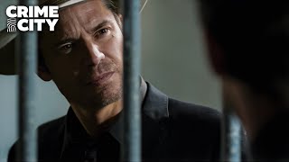 Raylan’s Shot to Take Down Quarles  Justified Timothy Olyphant Walton Goggins [upl. by Sherrie123]