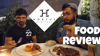 Asian Fusion Food Review 2 Hortus NYC New York City NY USA [upl. by Wynny]