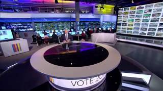 Sky News HD  Exit Poll UHD Wall 252x Live IP Streams June 2017 [upl. by Jess]