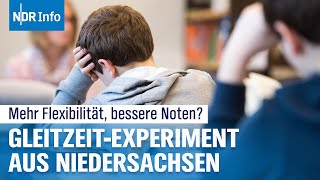 Gleitzeit in der Schule – Wie ein Modellprojekt aus Niedersachsen funktioniert NDR Info [upl. by Yerxa]