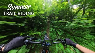 Riding Overgrown Trails on my Talaria Sting R [upl. by Ophelia]