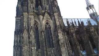 Cologne Cathedral bells ringing Kölner Dom Glockengeläut Köln Germany 17092012 [upl. by Ellehcir]