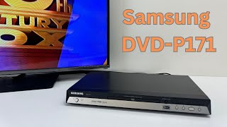 Vintage Samsung DVDP171 DVD Player Working Demo [upl. by Akamaozu737]