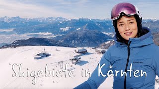 5 geniale Skigebiete in Kärnten Skifahren auf der Sonnenseite der Alpen [upl. by Akahc]