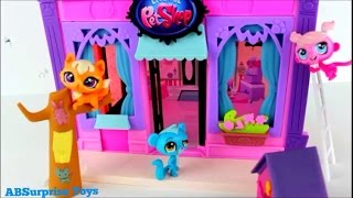 Jouets Littlest petshop l’animalerie style boutique exclusifs videos jouets surprises [upl. by Snevets]