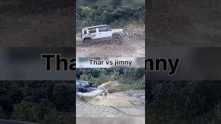 Thar vs Jimny 🔥  Offroad  trending youtubeshorts viralvideo [upl. by Araed]