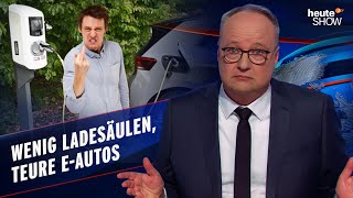 So krass hängt Deutschland beim Umstieg auf EAutos hinterher  heuteshow vom 08122023 [upl. by Einahpad]