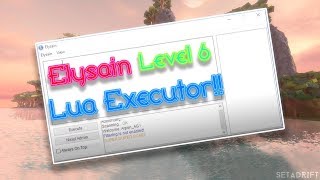 NEW Roblox Exploit Elysian  Level 6  Full Lua Script Executor  WORKING [upl. by Naaman81]