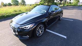 2018 INFINITI Q60 30t LUXE AWD Walk Around [upl. by Hey54]