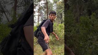 Simple and Can save you from wild boars🐷 camping survival bushcraft outdoors [upl. by Anaytat]