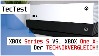 XBOX Series S vs XBOX One X  Der TECHNIKVERGLEICH  Wie gut ist die Series S wirklich  TecTest [upl. by Scammon829]