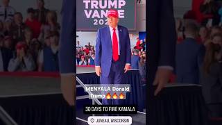 Menyal Donald Trump foryou DonaldTrump pemilu2024 president america fypシ゚viral kamalaharris [upl. by Wang]