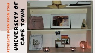 UNIVERSITY OF CAPE TOWN  UCT RESIDENCE DORM ROOM TOUR [upl. by Raskin]