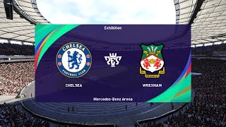 Chelsea vs Wrexham 25072024 Club Friendlies PES 2021 [upl. by Mathe228]