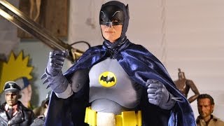 NECA 14 scale 1966 BATMAN Classic TV Series FIGURE ADAM WEST Reel Toys unboxing amp review [upl. by Nnep]