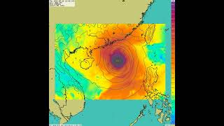 Typhoon Yagi 20240902 Typhoon tropical weather shorts [upl. by Aon231]