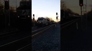 CSX B725 with NS at Weedsport NY crossing [upl. by Dusen]