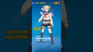 Togas Glee Emote  Fortnite Himiko Toga [upl. by Nyraf]