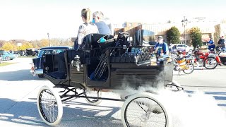 1900 Locomobile Steaming Up Up and Away At the 2020 AACA Special Fall Nationals [upl. by Arenahs927]