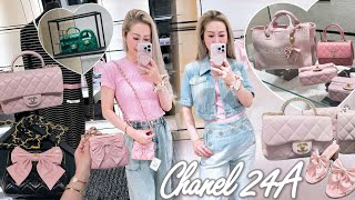 CHANEL 24A METIERS DART amp 24M COCO BEACH SHOPPING IN GERMANY 🇩🇪 NEW BAGS RTW amp JEWELRY 💖 LINDIESS [upl. by Lugar548]