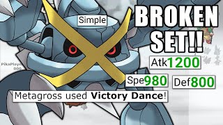 SIMPLE VICTORY DANCE MEGA METAGROSS IS INSANE POKEMON SCARLET AND VIOLET  POKEMON SHOWDOWN [upl. by Gibbon]