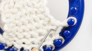 Loom Knitting Make 1 [upl. by Goldberg]