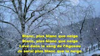 BLANC PLUS BLANC QUE NEIGE 0001 [upl. by Hanselka882]