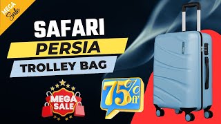 Safari Persia Trolley Bag  Best Trolley Bag in India Under 3000  Best Hardside Luggage 2024 [upl. by Yklam]