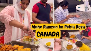 First RozaRamadan Vlog Sehri to Iftar Routine in Canada [upl. by Faust]