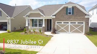 9837 Jubilee Court  NEW Movein Ready Home at Cresswind Charlotte [upl. by Enoed]