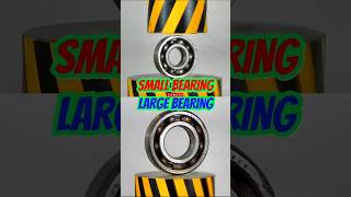 SMALL BEARING VS LARGE BEARING PRESS BY HYDRAULIC MACHINE hydraulicpress hydraulicmachine shorts [upl. by Garvin]