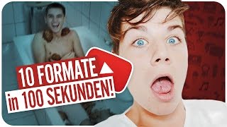 10 YOUTUBE FORMATE in 100 SEKUNDEN [upl. by Mignonne]