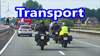 German motorcycles in Holland Transport in Different Cities of the World [upl. by Assylem]