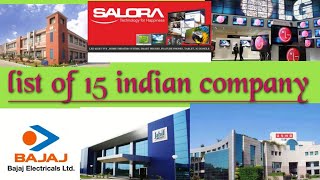 15 Electronics manufacturing companies in India [upl. by Grishilda]