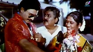 SUPER COMEDY SCENE  Bhagyaraj getting Out for Work  Rasukutti  Manorama Tamil [upl. by Rez195]