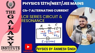 AC Circuits Explained The LCR Circuit and Resonance Condition [upl. by Warp151]