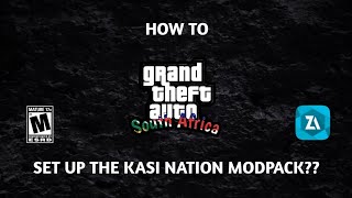 HOW TO SET UP GTA SOUTH AFRICA KASI NATION MODPACK  LINKS IN DESCRIPTION [upl. by Llirrem804]