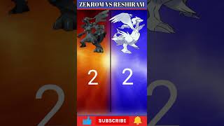 ZEKROM VS RESHIRAM WHO IS THE MOST POWERFUL POKÉMON [upl. by Anenahs]