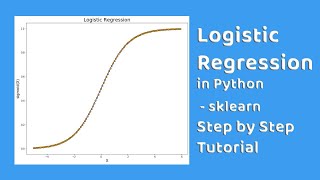 Step by Step Tutorial on Logistic Regression in Python  sklearn Jupyter Notebook [upl. by Anned64]