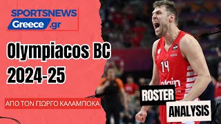 Olympiacos BC 20242025 Roster Analysis by Sportsnewsgreece olympiacos olympiacosbc euroleague [upl. by Taryne]