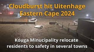 1 June 2024 Cloudburst hits Uitenhage in the Eastern Cape [upl. by Auqemahs]