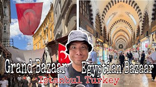 Istanbul Turkey Grand Bazaar Vlog 2024 [upl. by Llenyar815]