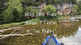 Jacks Fork River Joshua T Chilton Access to Two Rivers access Current River [upl. by Ettedualc]