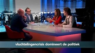 Maart de vluchtelingencrisis domineert de politie  VAN LIEMPT LIVE [upl. by Levania821]